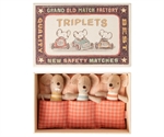 16-0710-01 Baby mice triplets in matchbox fra Maileg - Tinashjem